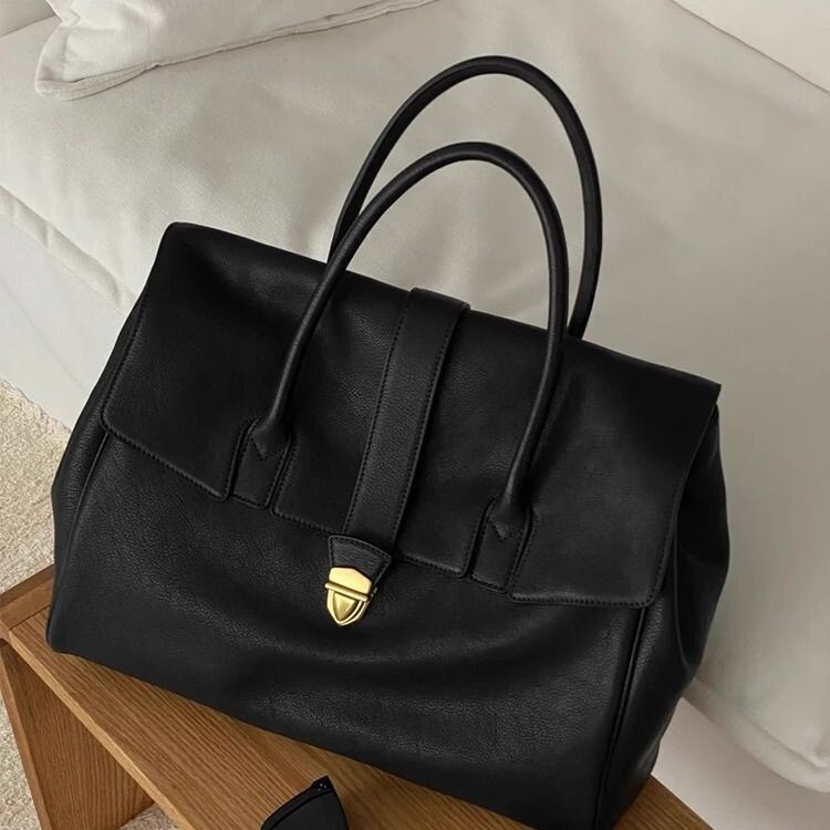 Summer New Women's Shoulder Bag Plaid Bag women's Handbag New Large Capacity Lazy Simple Style Commuting Bag Summer New Women's Crossbo