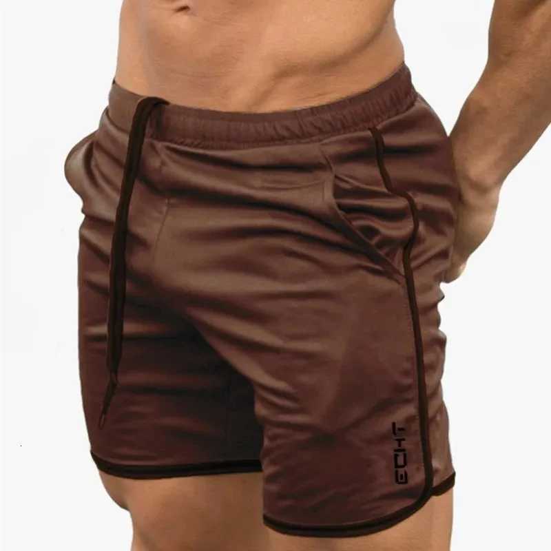Summer Men Sports Running Shorts Training Soccer Tennis Workout Gym Breathable Quick Dry Outdoor Jogging Men Elastic Shorts W250724