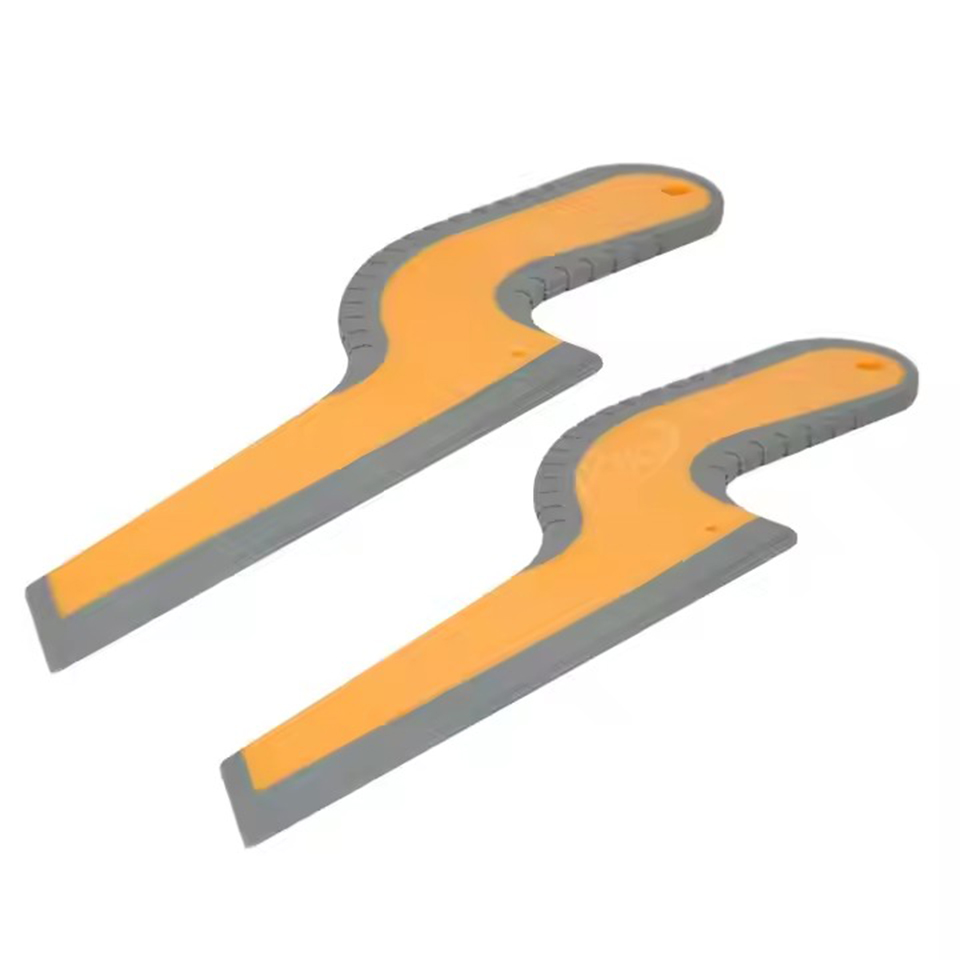 Professional Comfort Grip Squeegee with Soft Rubber Blade | Ergonomic Tool for Scratch-Free Car PPF Installation, Window Tinting & Glass/Mirror Cleani