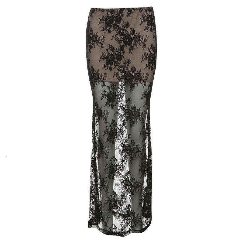 2024 Autumn New Women's Solid Color Slim Fit Tube Top Vest Fashion High Waist Skirt Set d79