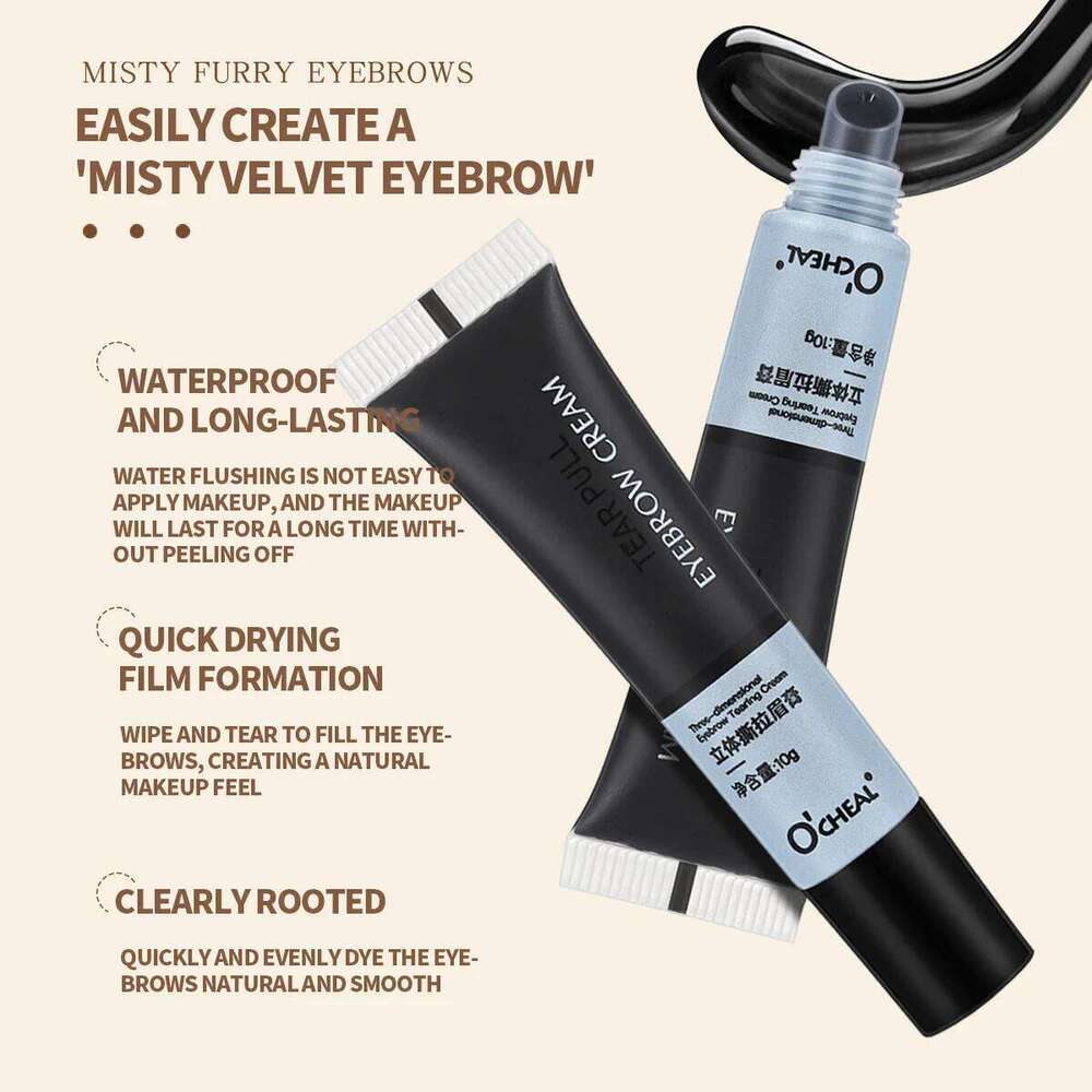 OCHEAL Gel Natural g Tattoo Cream Coloring Waterproof Long Lasting Peel Off Eyebrow Glue Quick Dry Brow Makeup X250725
