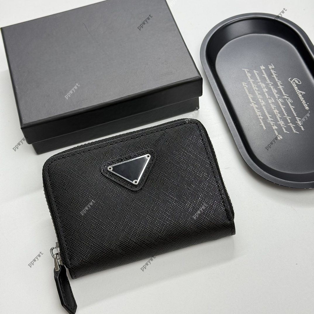 Passport bag designer wallet stylish men's and women's ID assport ID card wallets credit card pocket card slot purse card holder cowhide handbag comes with dust bag box