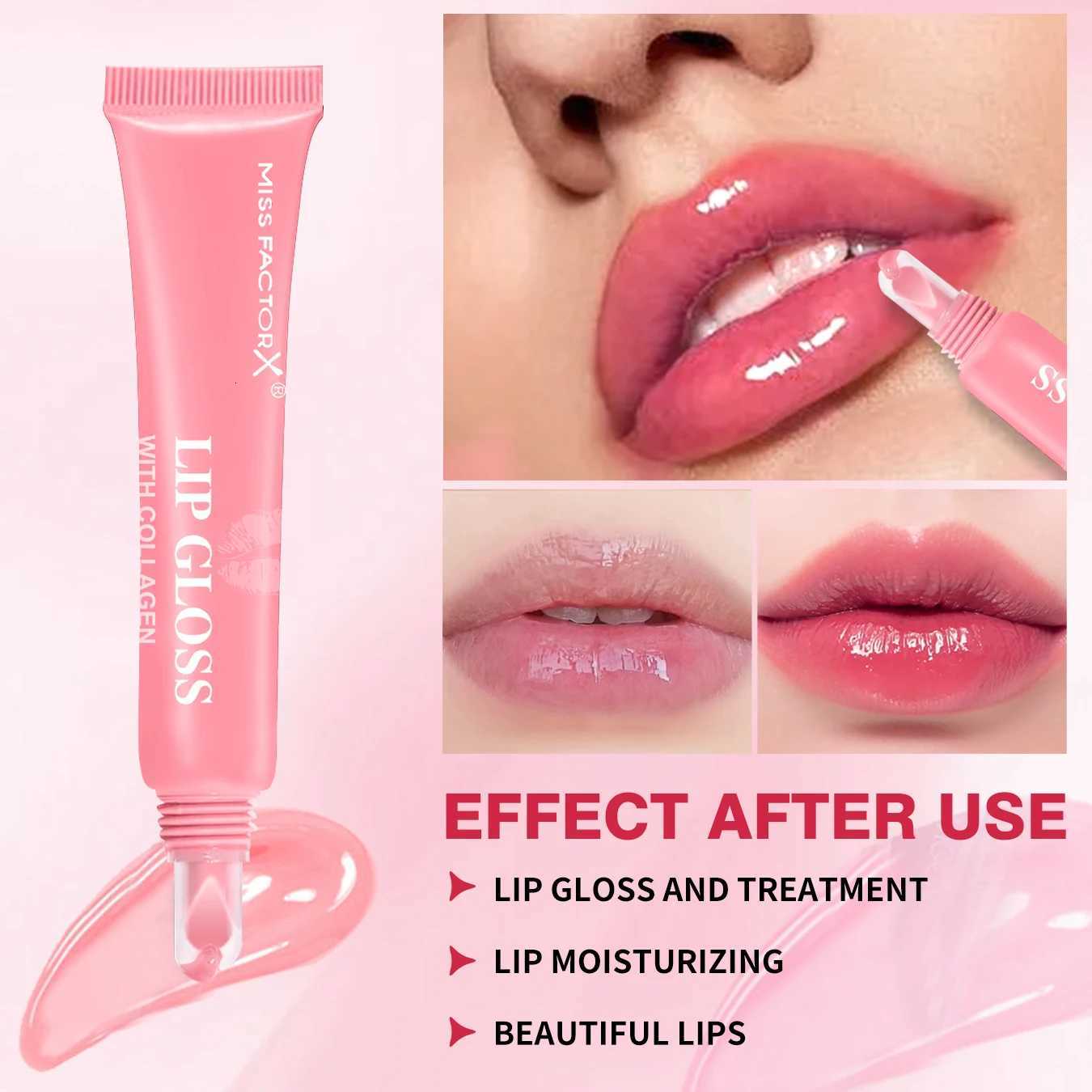 6pcs/box 6-color lip gloss set Unique gift set Long-lasting moisturizing Glossy lip color Valentines Day gift Thanksgiving giftXJ250724