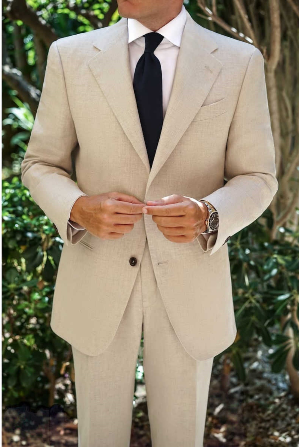 New Men's Suits Formal Occasion Groomsman Wedding Party Prom Business Male Tuxedos 2 Piece Set Blazer Pants Customized