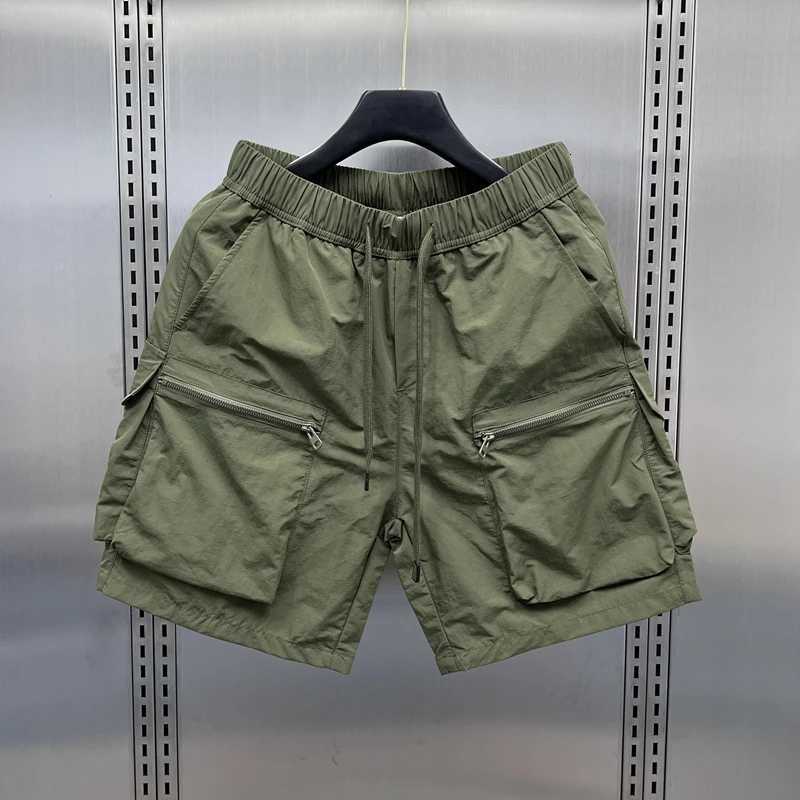 Summer Mens Sport Workout Shorts Quick Dry Athletic Shorts Lightweight Running Shorts Pockets Gym Beach Pants W250724