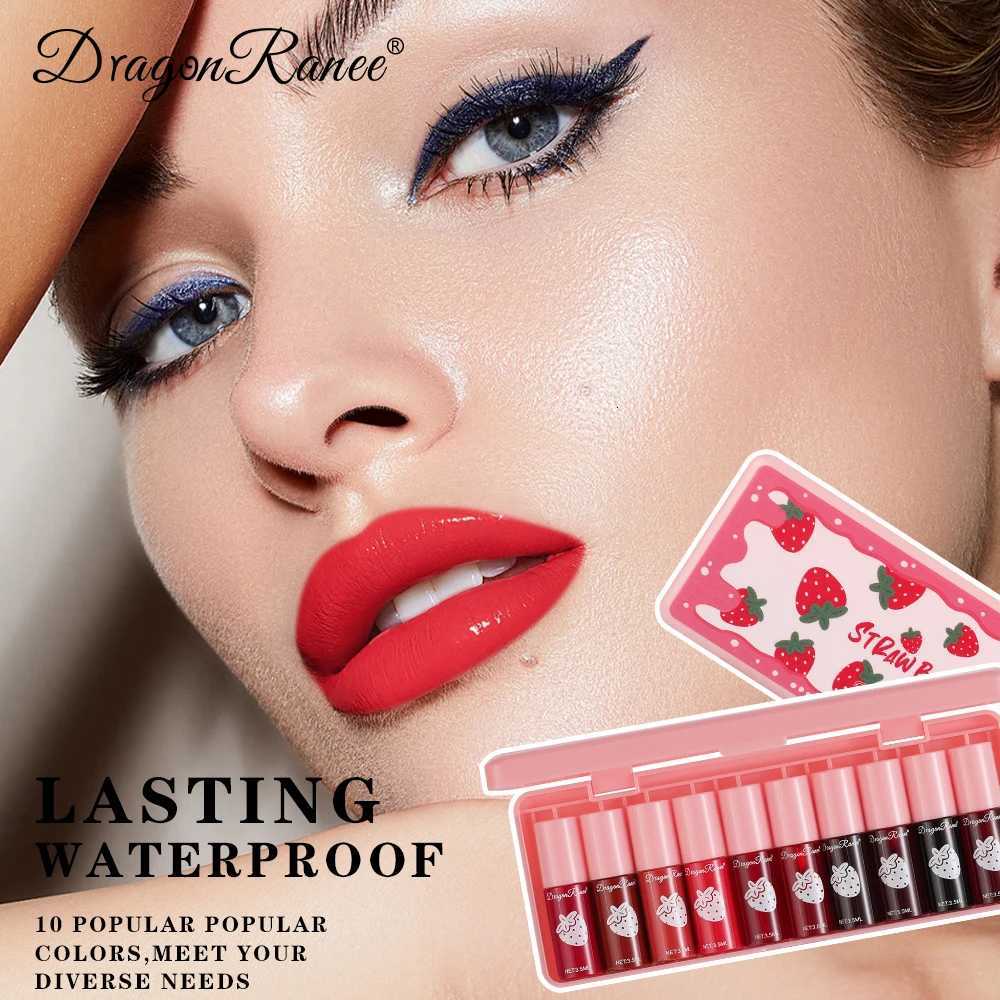 10 Pack Lipstick Water Stain Lip Lotion Lipstick Lasting Color Film Lipstick Water Light Stain Lipstick Water Non fading LipsticXJ250724