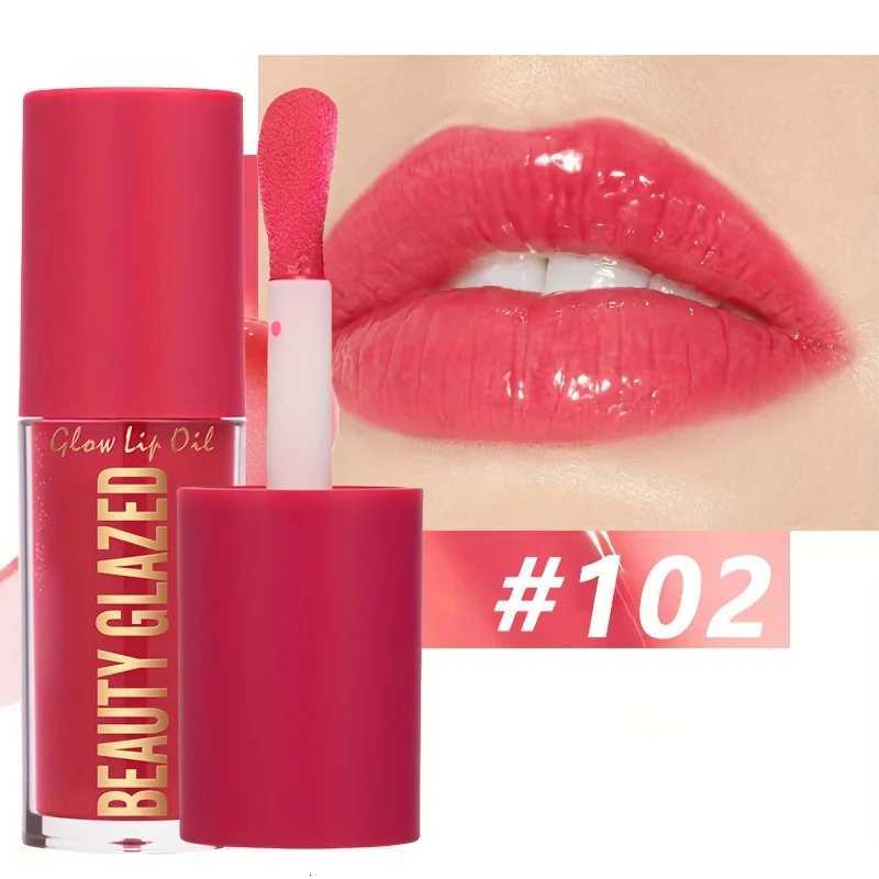 BEAUTY GLAZED 4 Color Moisturizing Lip Oil Moisturizing Lip Gloss Luminous Oil Lip Glos Liquid Lip Gloss Natural Lip EnhancerXJ250724