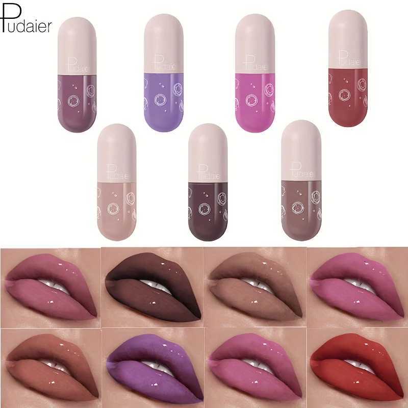 Capsule Lip Gloss non-transfer and non-sticky lip lacquer water-like mirror gloss easy to carrySuitable for Valentines DayXJ250724