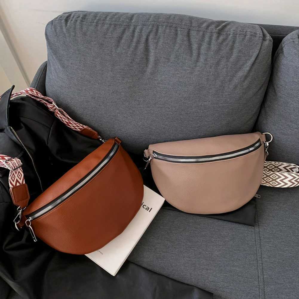 Wewide Strap Crossbody Bag Adjustable Shoulder Straps Fem Fany Pack Jacquard Weave Shoulder Bag Bolso Fanny Pack Y250724