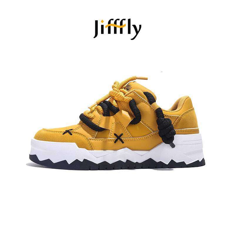Jifffly Men's Sneakers 2025 Summer New Denim Jeans Trendy Bread Couple Sports Shoes