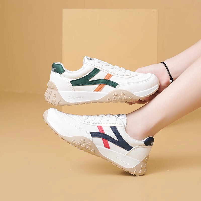 New Sneakers INS Korean Style Lightweight Comfortable Women's Textured Fashion Casual Trendy Student Versatile Sports Shoes ddmythur