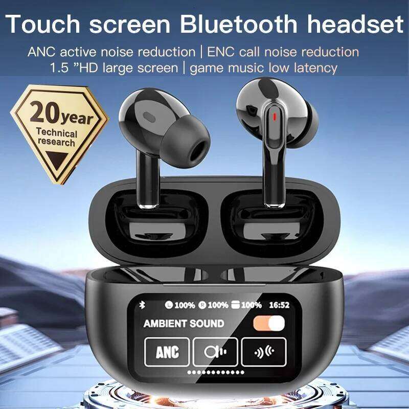 Designer Famous Brand HIFI A Plus In Ear TWS Earbuds With ANC Noise Cancelling Wireless Super Bass Premium Sound Touch Screen And ENC Mic Headphone