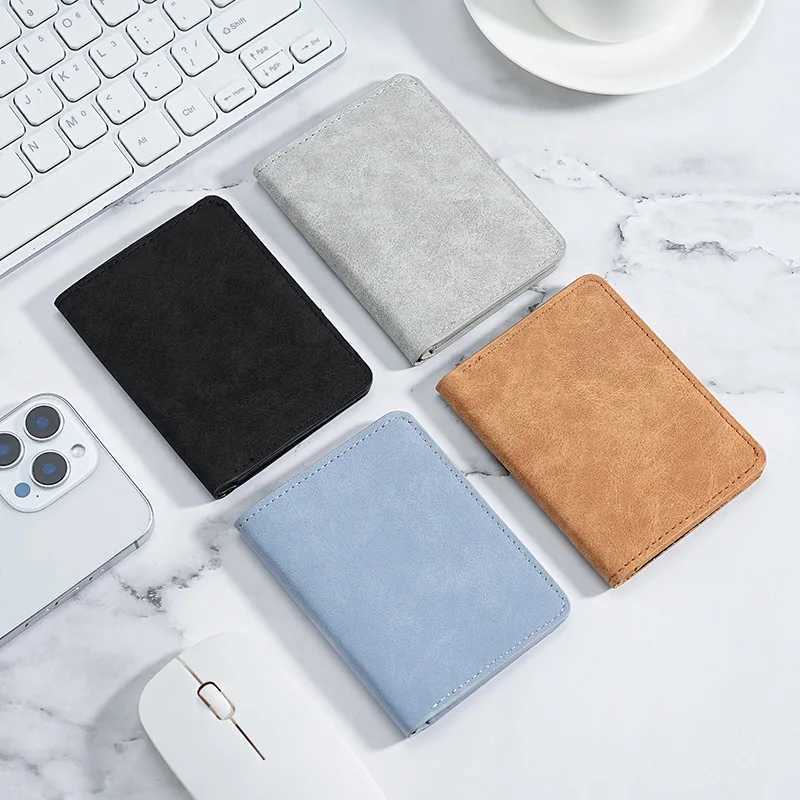 Card bag Male ultra-thin mini small wallet Multifunctional drivers license leather case Multi-card position Anti-degaussing cer Z250725