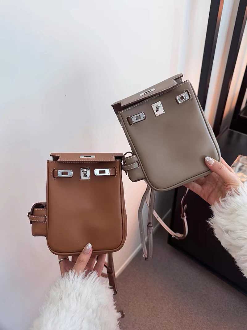 2025 Spring Womens Cute Versatile High-End Dual-Order Bag PU Soft Surface Fai Bag Y250724