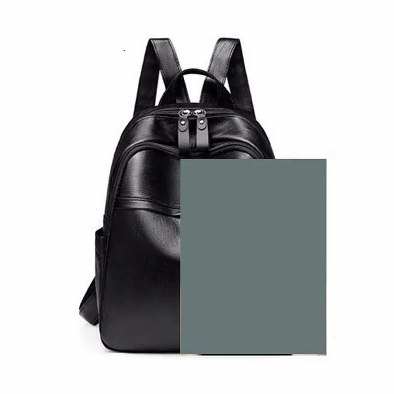 2023 Large Capacity Backpack Purses High Quality Leather Fem Vintage Bag School Bags Travel Backpack Ladies Bookbag Rucksack Y250724