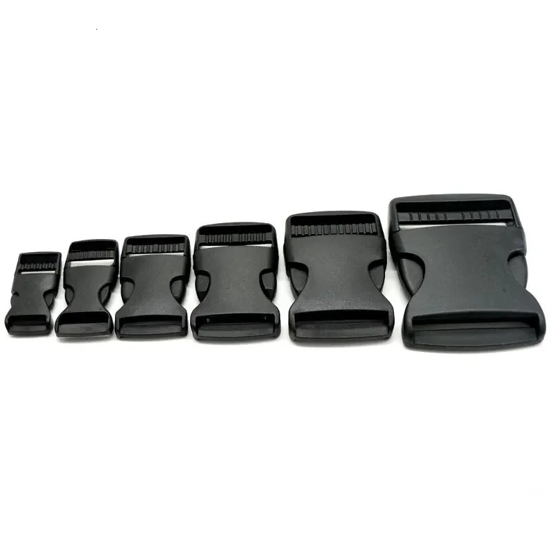 2~50pcs Adjustable Belt Buckles 15/20/25/32/38/50mm Plastic Adjustment Buckle Accessories for Backpack Straps Luggage Webbing 250723