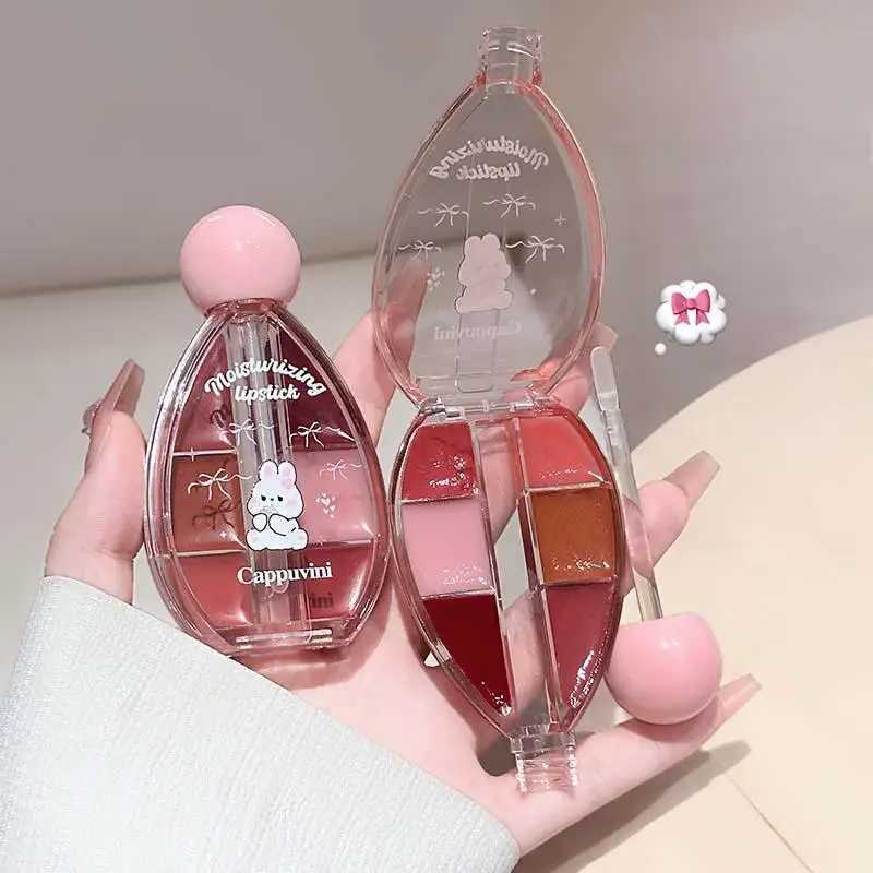 Cappuvini Six Colors Water Light Lip Gloss Moisturizing Easy to Coloring Lip Glaze Makeup LipstickXJ250724