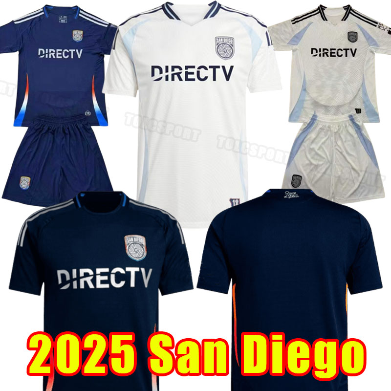 San Diego 2024 2025 City SC Soccer Jerseys FC 24 25 football shirt short sleeve home fans player version men kids