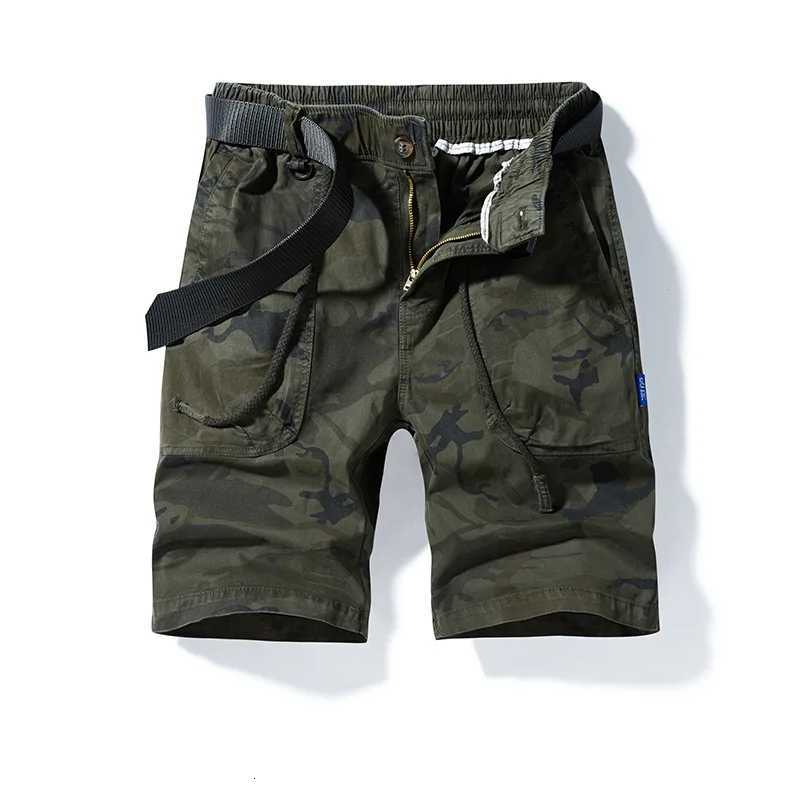 Outdoor Casual Camouflage Shorts Mens 2025 Summer Trend Loose Sports Workwear Five Quarter Pants W250724