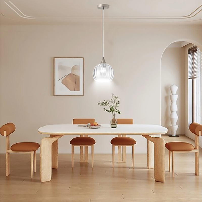 Contemporary Single Head Hardware Chandelier - EASY Installation for Restaurants