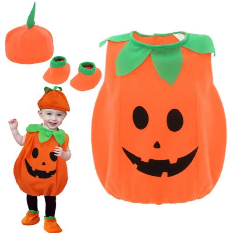 Halloween Pumpkin Costume Kids Romper Boy Girl Par Costume Cosplay for Girls Boys Stage Performance Holiday Par Clothing Z250725