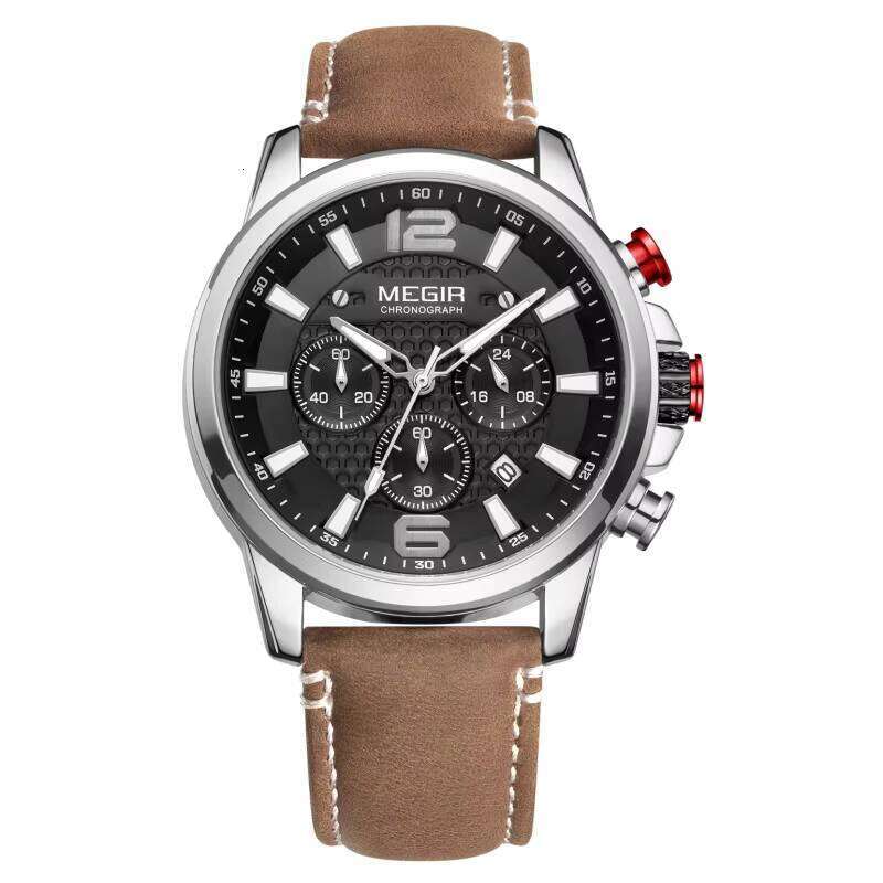 Elegant Collection of High-Quality MEGR Male Watches Including A/B Sides, Shock Resistant Movement & Comfortable Fit