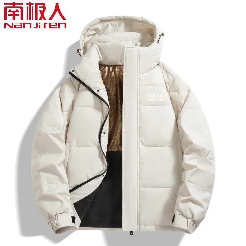 Nanjiren Hot Sale Outdoor Hiking Down Jacket for Men Quality Windproof Camping Down Coats Comfortable Warm Mens Winter Clothing X250725