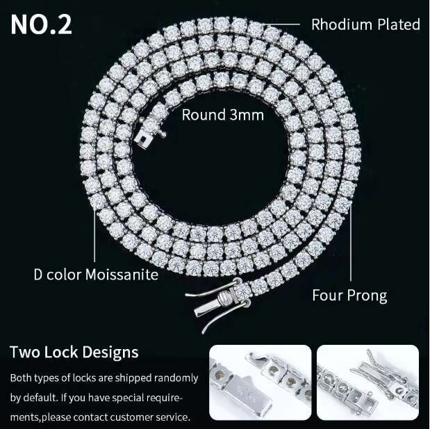 Hip Hop Boutique Jewelry Sterling Sier 3mm Iced Yellow Diopside Tennis Chain Necklace Men's Gift