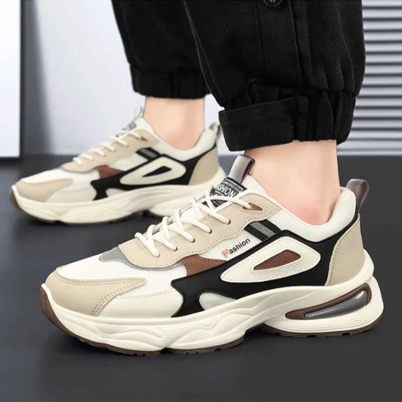 Men Shoes Summer Breathable Platform Mesh Sneakers Outdoor Hiking Casual Men Shoes Non-Slip Comfort Run Shoes Mens Sneakers XJ250725