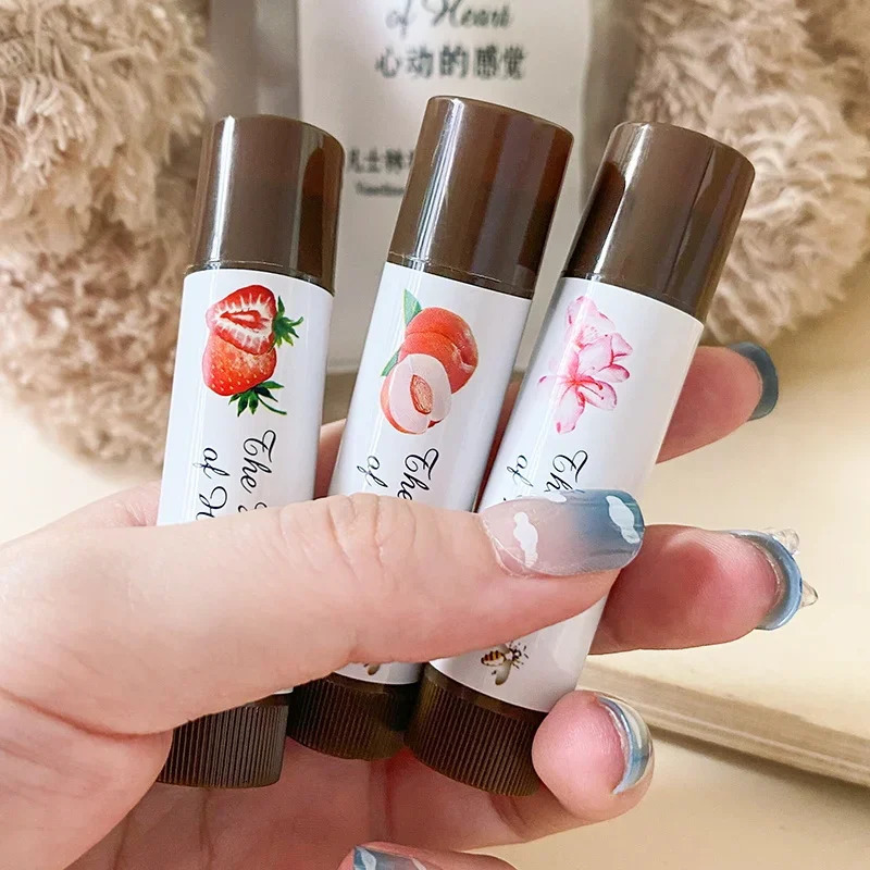 13 Pcs Fruity Lip Balm Moisturizing Gloss Nature Nourishing Temperature Change Color Lipstick Cute Jelly Tinted Care 250716