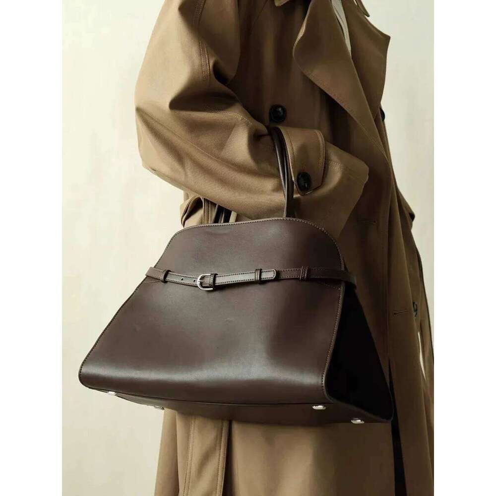 Designer Cowhide Margaux Handbag Soft Genuine Leather Shoulder Suede Large Capacity High Quality Messenger Tote Bag bag