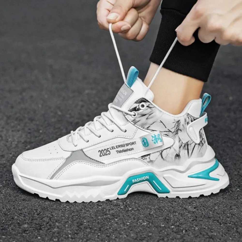 Mens Shoes Sneakers Fi Breathable Platform Running Shoes Mesh Sport Light Unisex Male Casual Vulcanized Man Shoes XJ250725