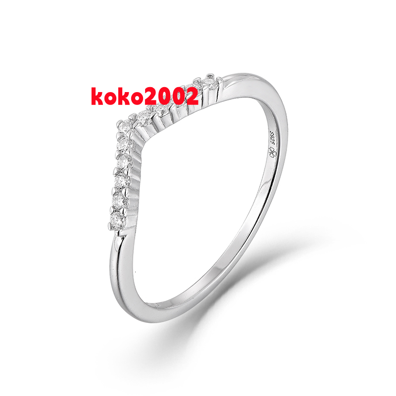 Moissanite Ring Engagement S925 Pure Silver Inlaid with High-quality Moissanite Simple and Cute Design Ring
