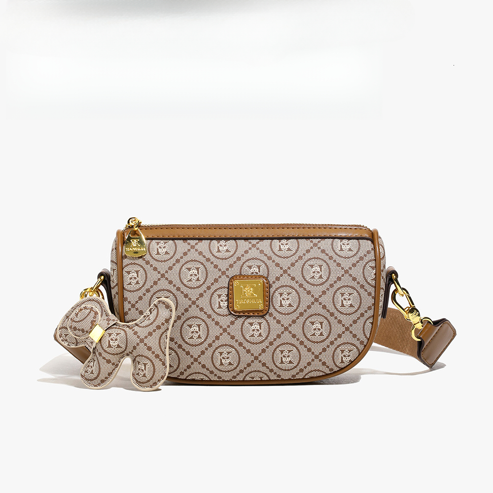 Luxury Brand Designer Bag High-End Vintage Floral Bag For Women, Versatile Crossbody Small Shoulder Bag, 2025 New Fashion Trendy Single Shoulder Phone