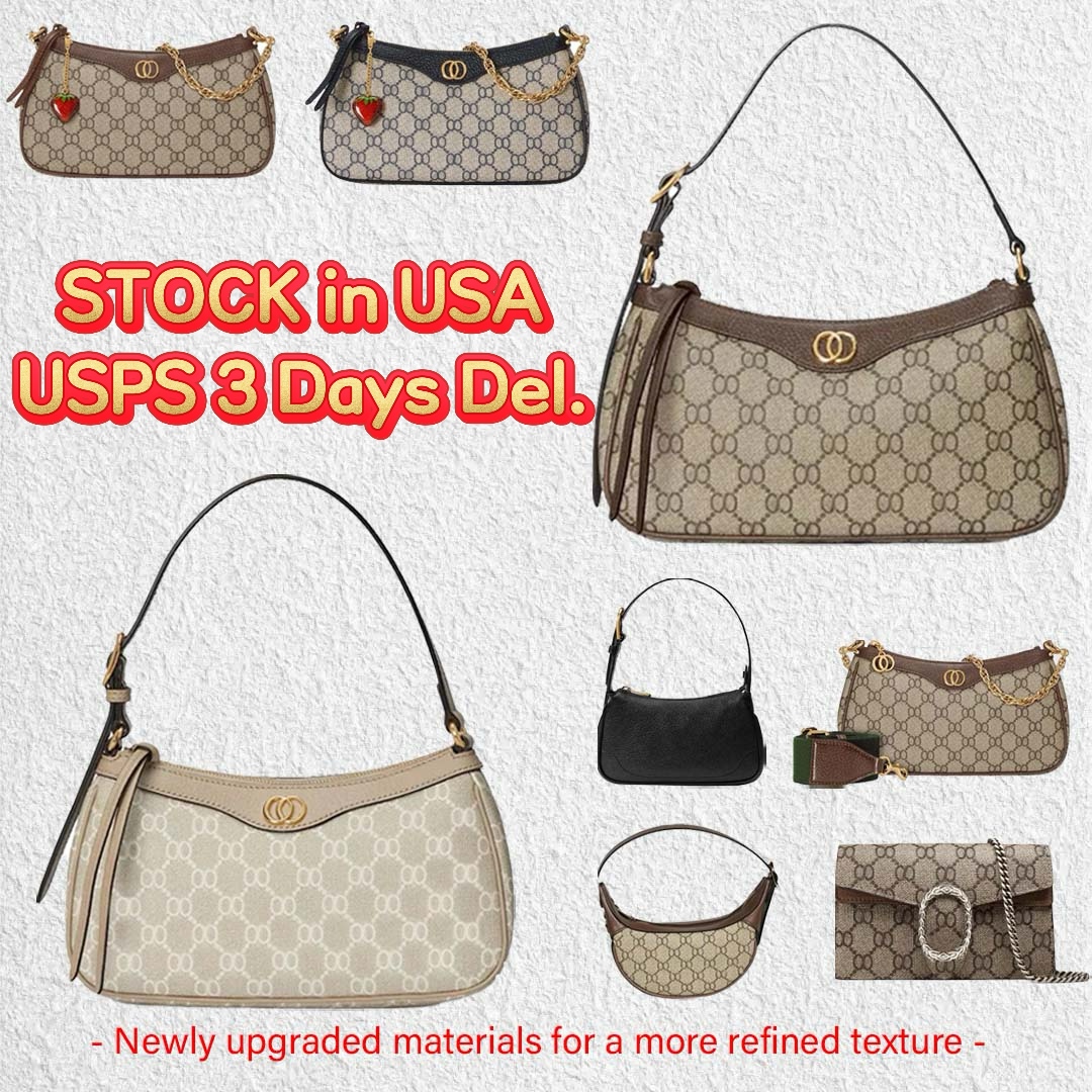 Better Quality Designer Bag Luxury Shoulder Bag Versatile Mini Underarm Bag Banquet Handbag Phone Lipstick Storage Bag Classic Letter Multi Color Crossbody Bag