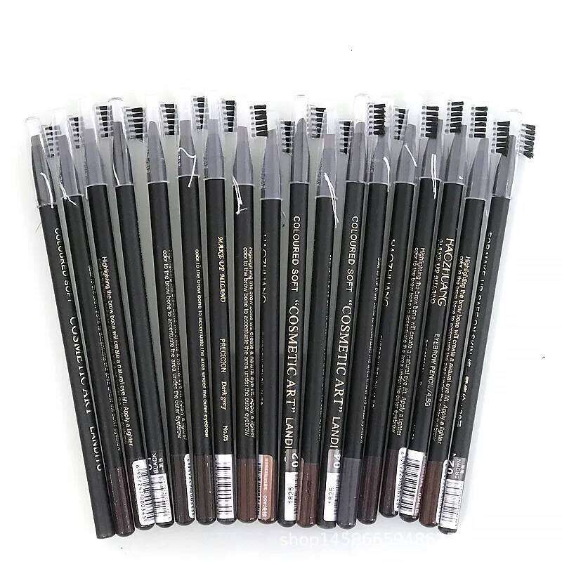 1pcs Long-lasting Waterproof Eyebrow Off with Brush Microblading Permanent Makeup Tools Pull Cord Peel-off Brow Pencil X250725