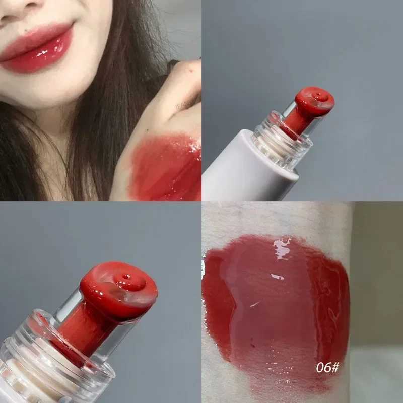 Crystal Jelly Lip Gloss Mirror Water Liquid Lipstick Moisturizing Long Lasting Sexy Lip Plumper Lip Tint Makeup Korean CosmeticsXJ250724