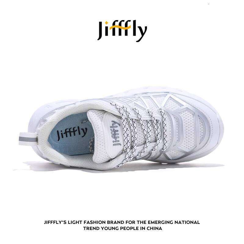 Jifffly Dad Men 2025 Summer New Ins Trend Thick Sole Height Increasing Casual Sports Shoes Women