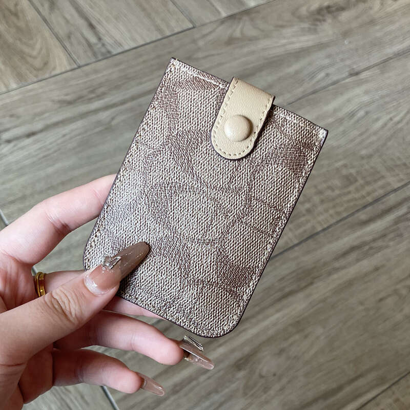 Exquisite New Model, Ins Style, Internet Celebrity, Anti-Demagnetization, Niche High-End Feel, Women's Card Holder