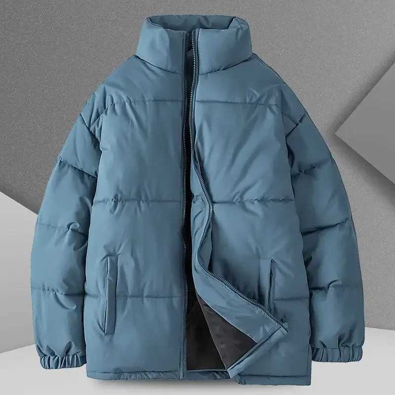 Parkas Padding Male Padded Coats Zipper Mens Down Jacket Short Korean Style Clothing Winter 2024 Youthful Clothes Reviews Many X250725