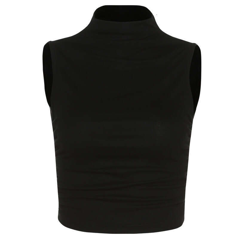 2022 Summer New Women's Solid Color Sexy Street Fashion Slim Sleeveless Tank Top 28a