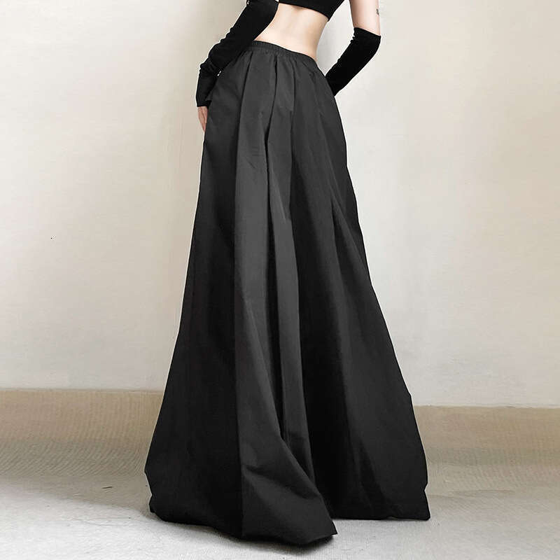 2023 Spring Summer New Women's Solid Color Street Fashion High Waist Loose Casual Wide Leg Pants 200