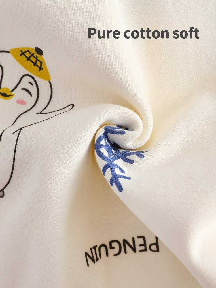 Infant Boy's Cozy Fitted Rompers for Cool Weather Soft Long Sleeve Onesie Jumpers