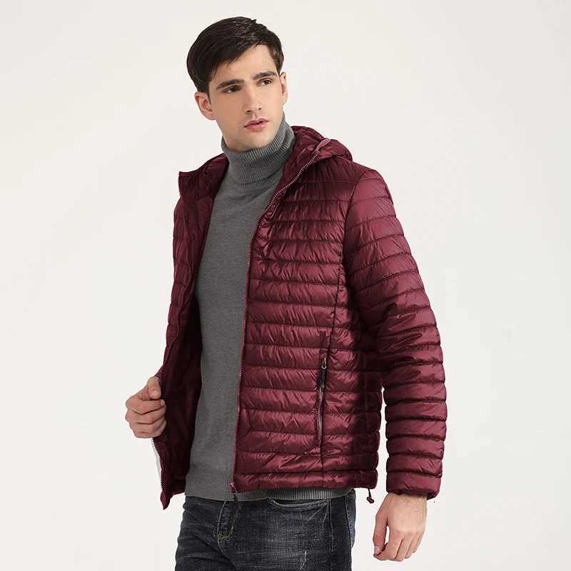 Coutudi Lightweight Puffer Down Jackets for Men Warm Parka Windproof Coat Casual Outerwear Autumn and Winter Fashion Jacket X2507251