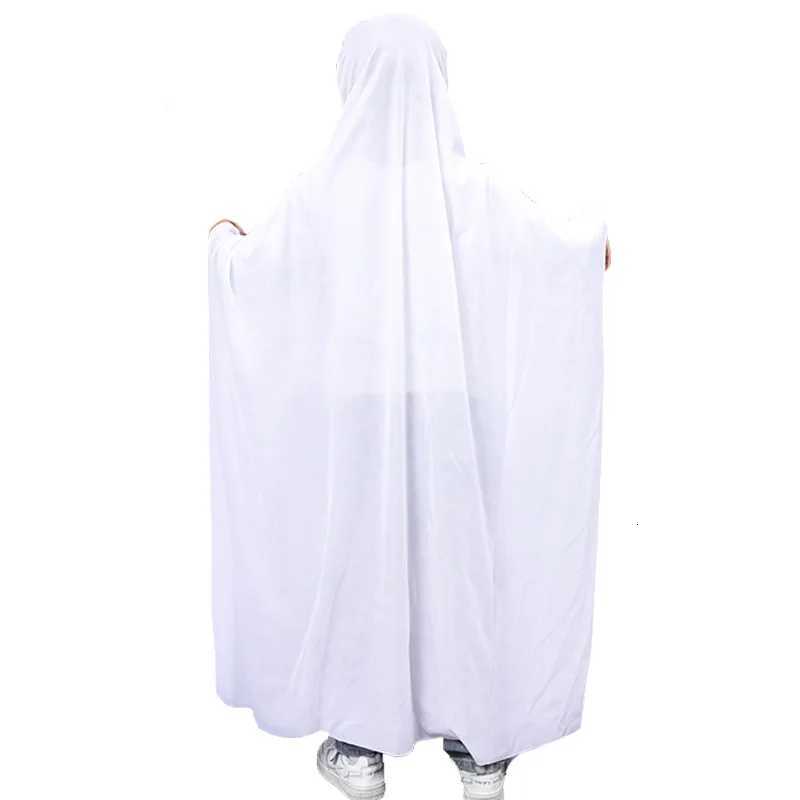 New Halloween Cloak Kids Adult Funny Cape White Ghost Cloak Cosplay Costume Masquerade Carnival Cloak Z250725