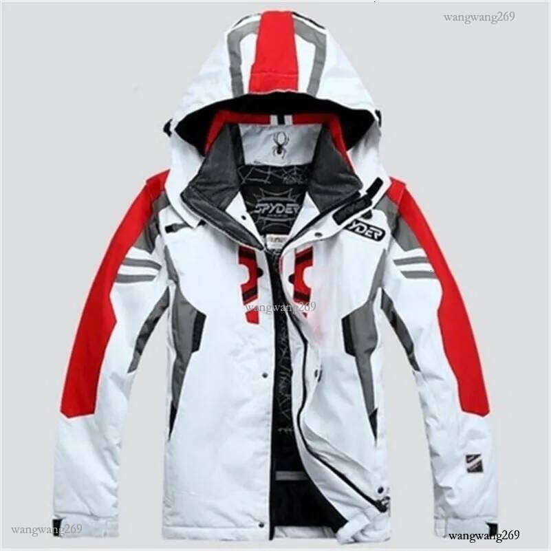 Men's ski Coat Spider Ski Jacket Men's Waterproof Warm Windproof Breathable Waterproof Snowboarding Jacket Jaqueta de snowboard 201103