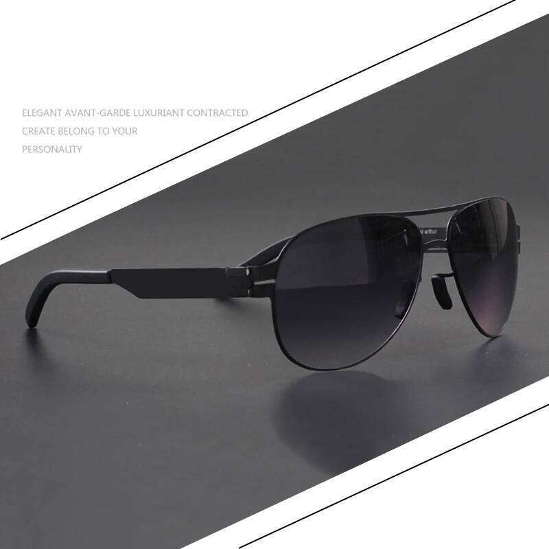 German Brand Pilot Sunglasses Men Ultralight Screwless Frog Mirror Sunglass for Women Outdoor Fashion Sun Glasses