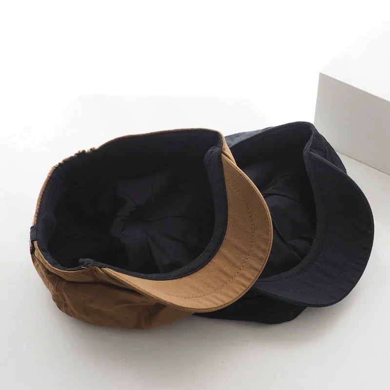 Big Size 62cm sboy Caps for Men Retro Cotton Painter Hat Outdoor Octagonal Cap Casual Fashion Berets Golf Cap 58cm 60cm 250723