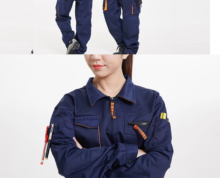 Long Sleeve Coveralls Casual Labor Overalls Plus Size 4xl 5xl Men Women Work Clothing Uniforms Workwear Working Suit For Hushand 250725