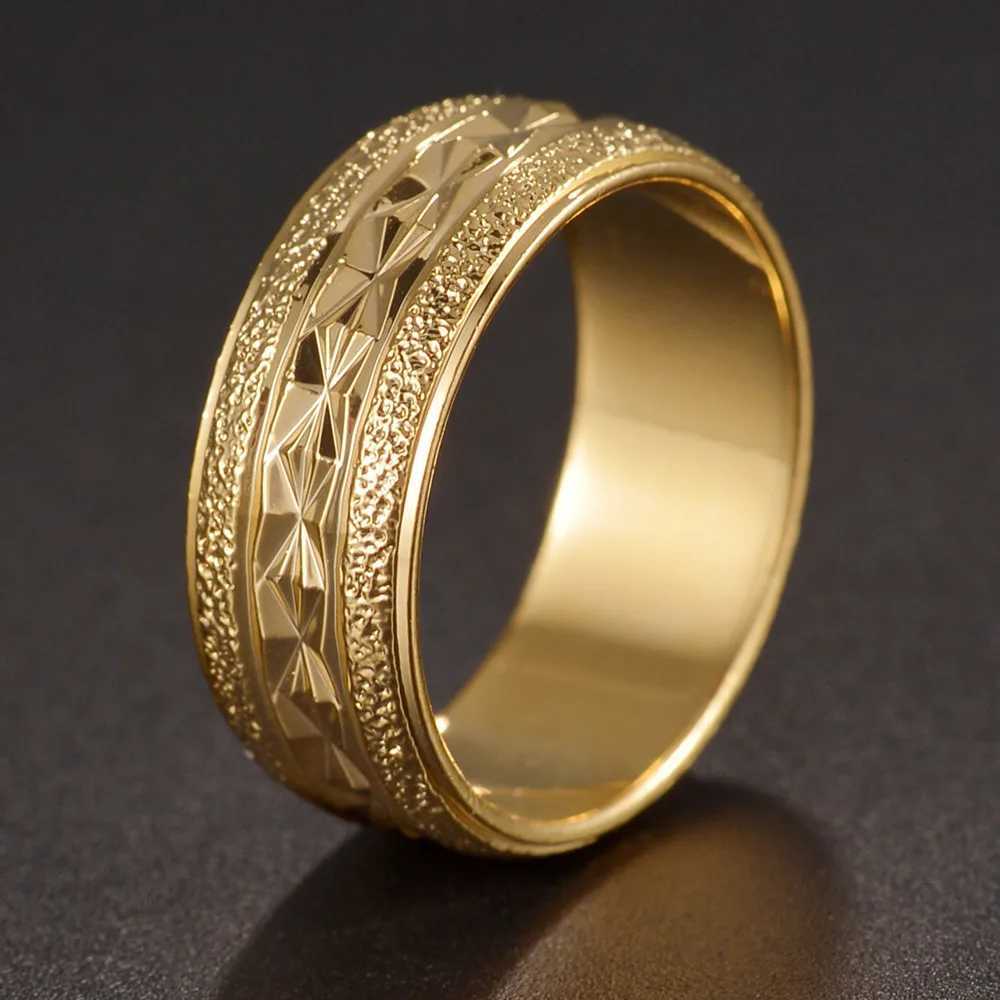 316L stainless steel high-quality ring simple matte fashion mens wedding ring finger engagement gift W250417